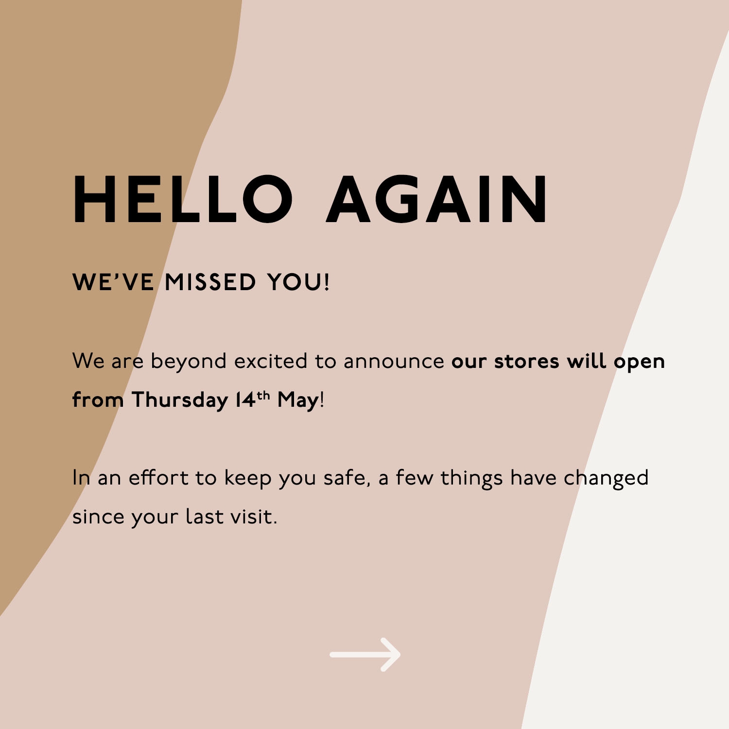 Hello Again: Store Openings