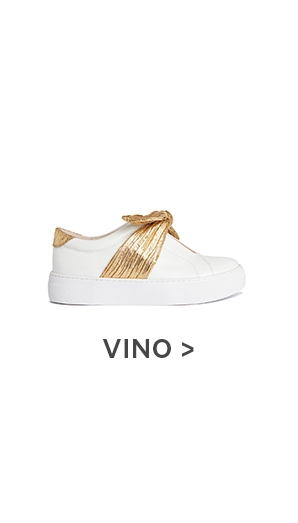 Shop Vino Sneaker in Gold Foil