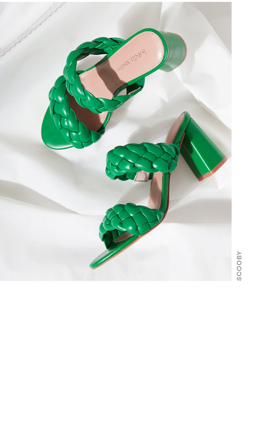 Shop Scooby Sandal in Green